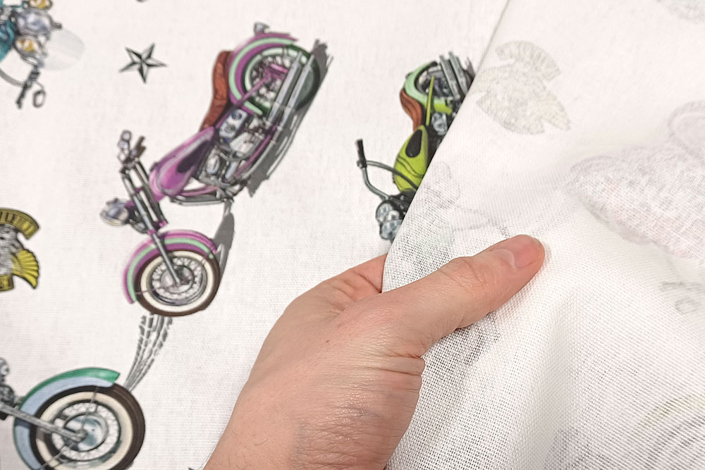 Dekostoff Baumwolle - Motorbikes - 280 cm
