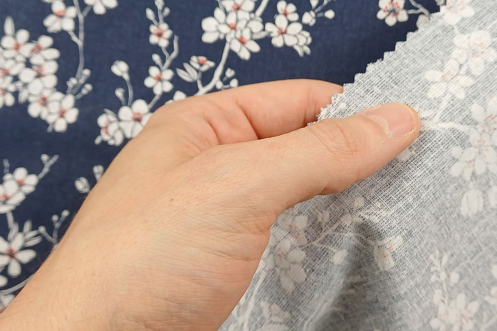 Baumwollstoff Asia - Kirschblüten