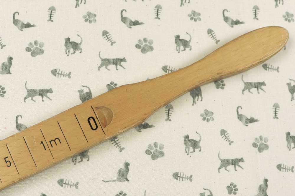 Baumwoll-Popeline - Cat Life