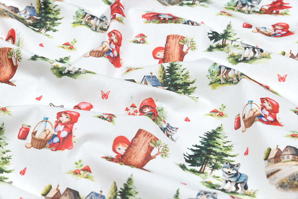 Baumwollstoff - Rotkäppchen