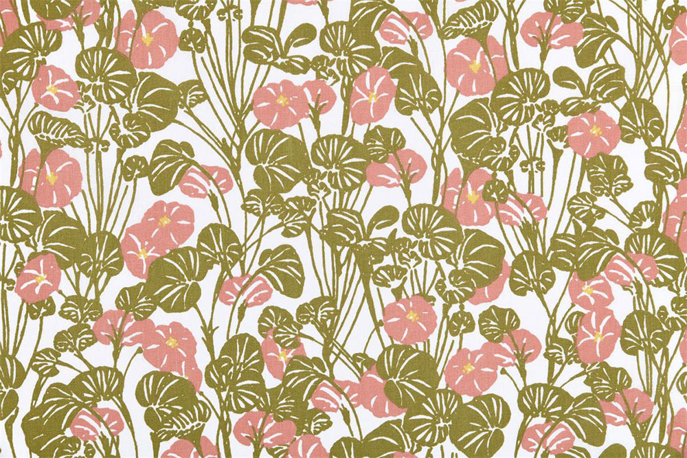 Baumwollstoff - Botanica Rosé