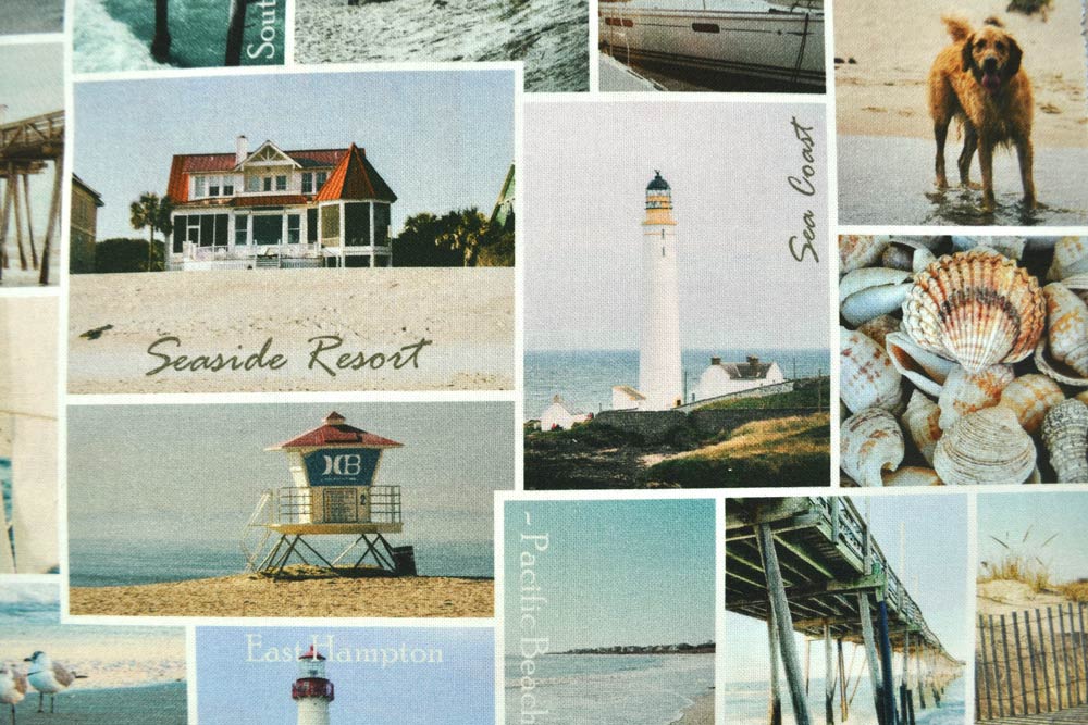 Premium-Dekostoff - Meeresbrise