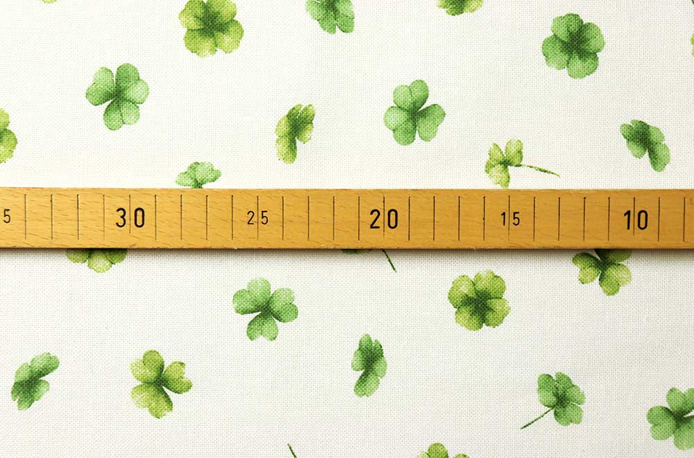 Dekostoff - Glücksklee