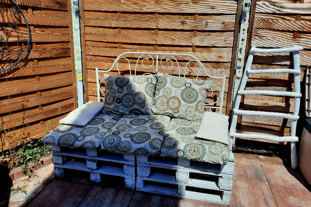 Dekostoff Leinen-Look - Lenis  Mandala