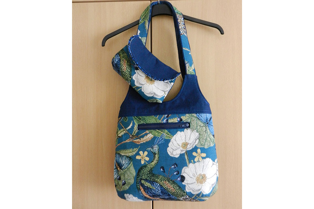 Gobelin-Stoff - Königspfau