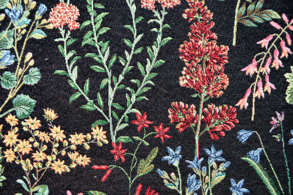 Gobelin-Stoff - Blütenliebe