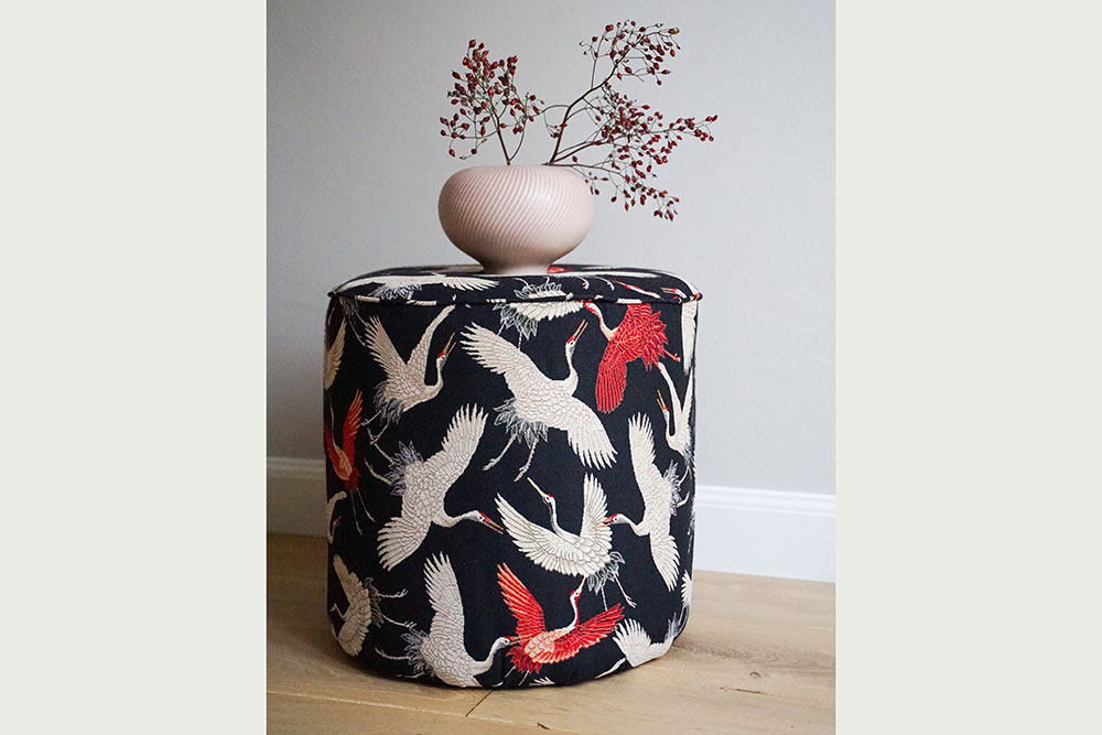 Gobelin-Stoff - Flug der Kraniche