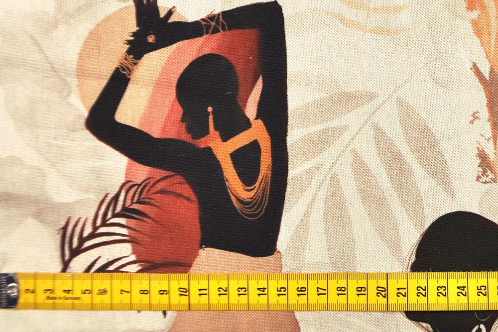 Premium-Dekostoff - African Beauty