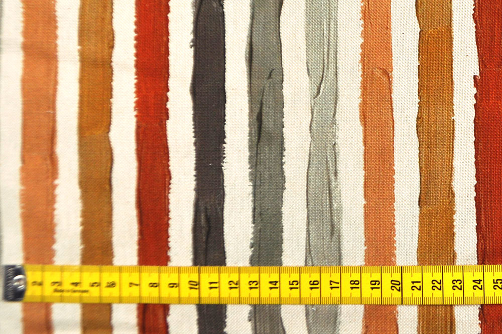 Premium-Dekostoff - African Stripes