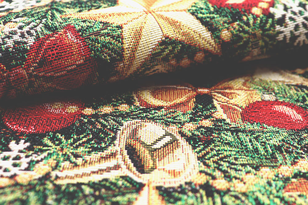 Dekostoff Gobelin - Holiday Trumpets