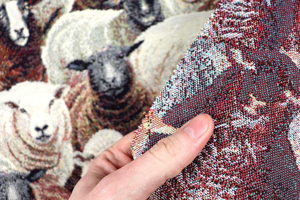 Dekostoff Gobelin - Schafe