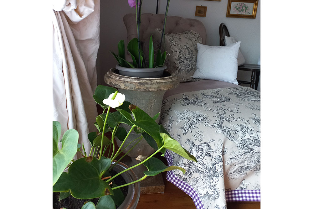 Dekostoff Toile de Jouy - Auf der Jagd - Beige/Schwarz - 280 cm