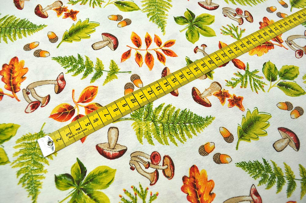 Dekostoff - Pilzsaison - 280 cm