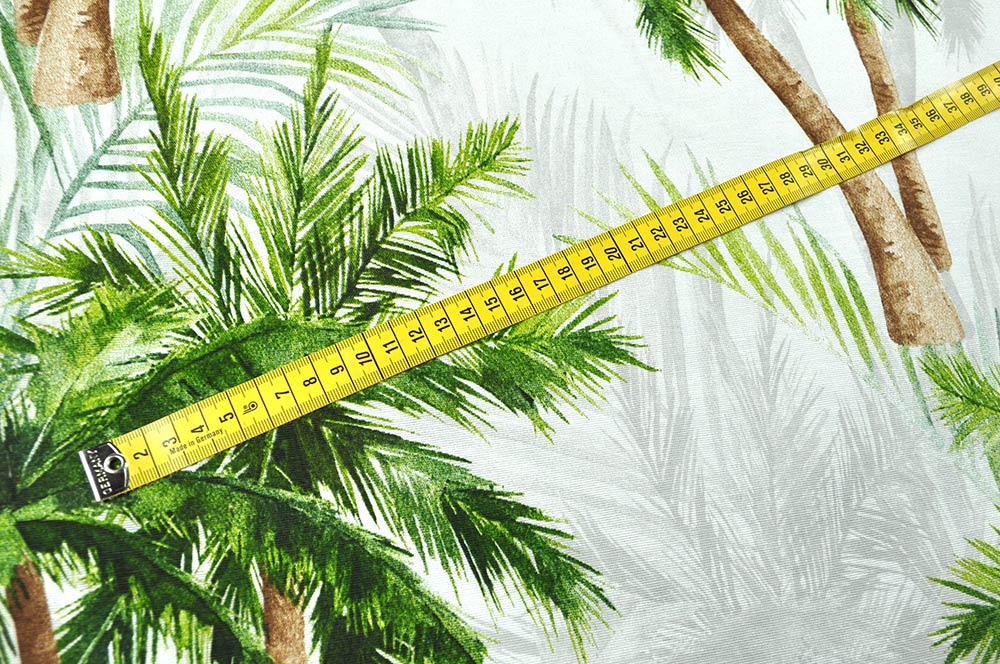 Dekostoff - Große Palmen - 280 cm