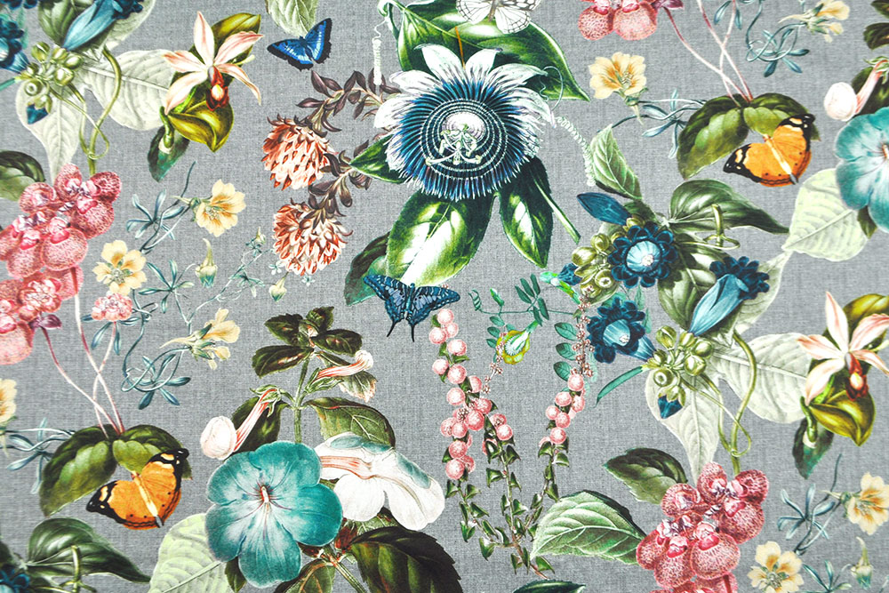 Dekostoff - Im Garten der Fantasien - 280 cm