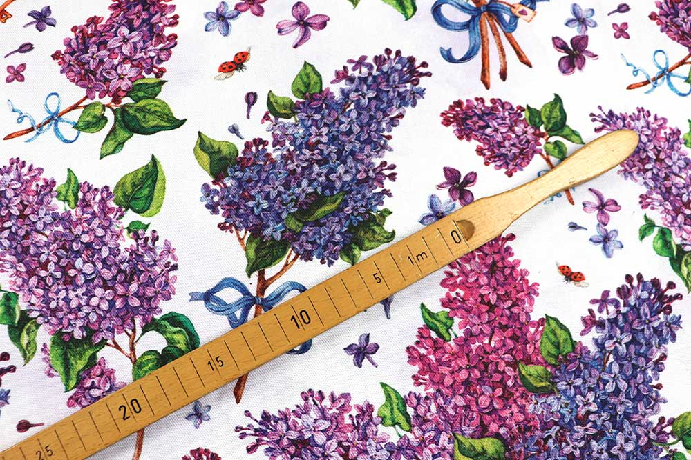 Dekostoff Premium - Flieder-Traum - 280 cm