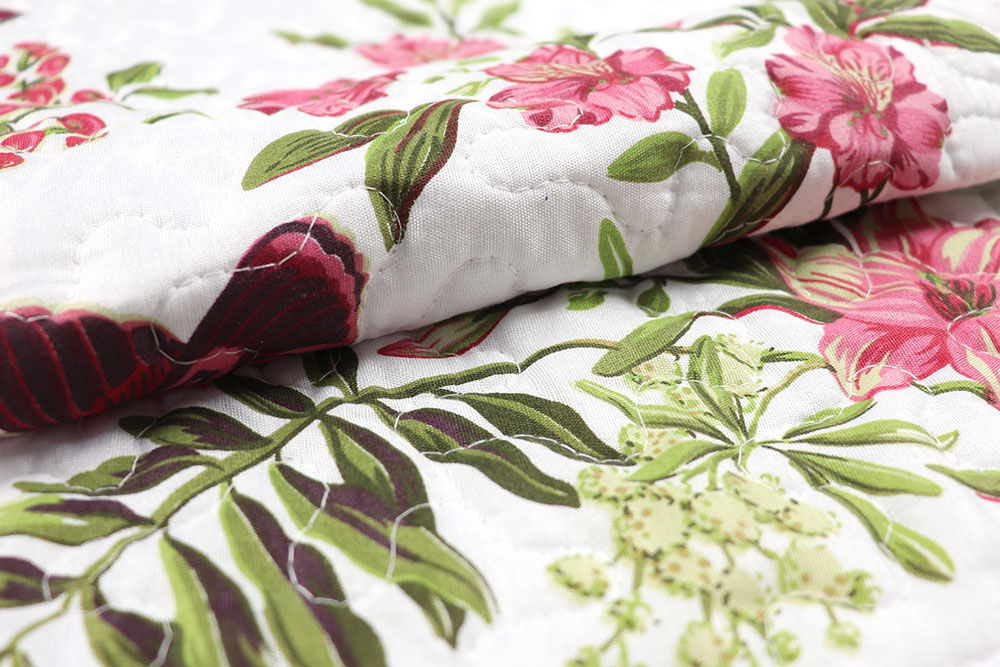 Steppdecken-Stoff - Cindys Garten - 270 cm