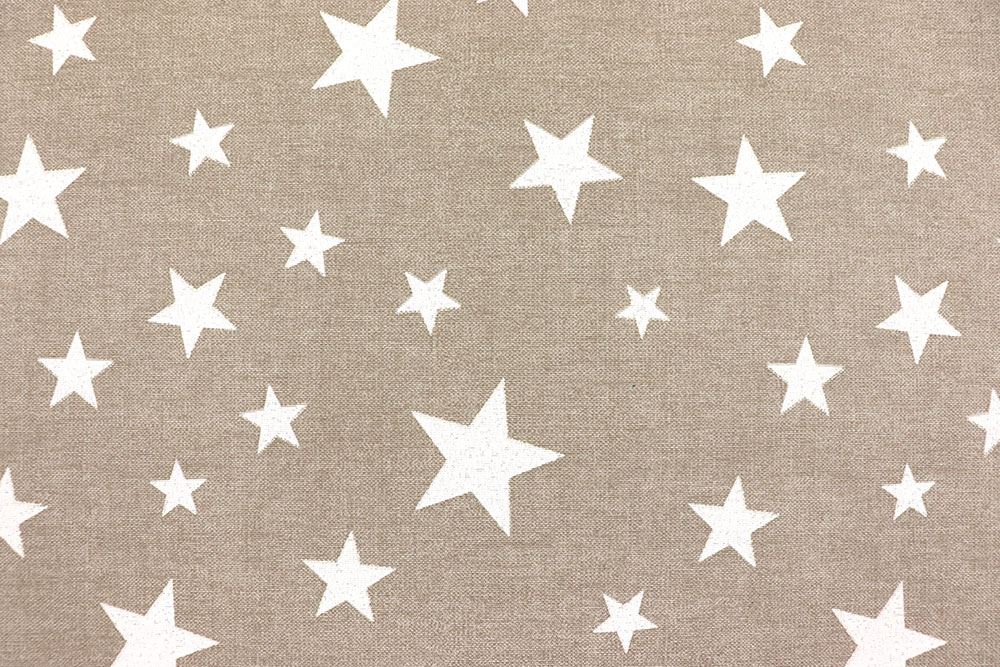 Dekostoff - Sternenhimmel Natur - 280 cm