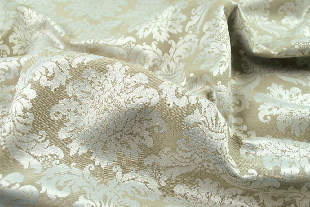 Jacquard-Dekostoff - Herzogin Victoria - Beige