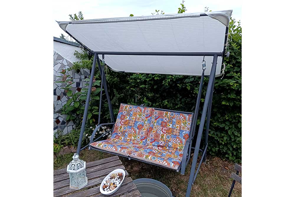 Deko-Outdoorstoff - Majolika Limone