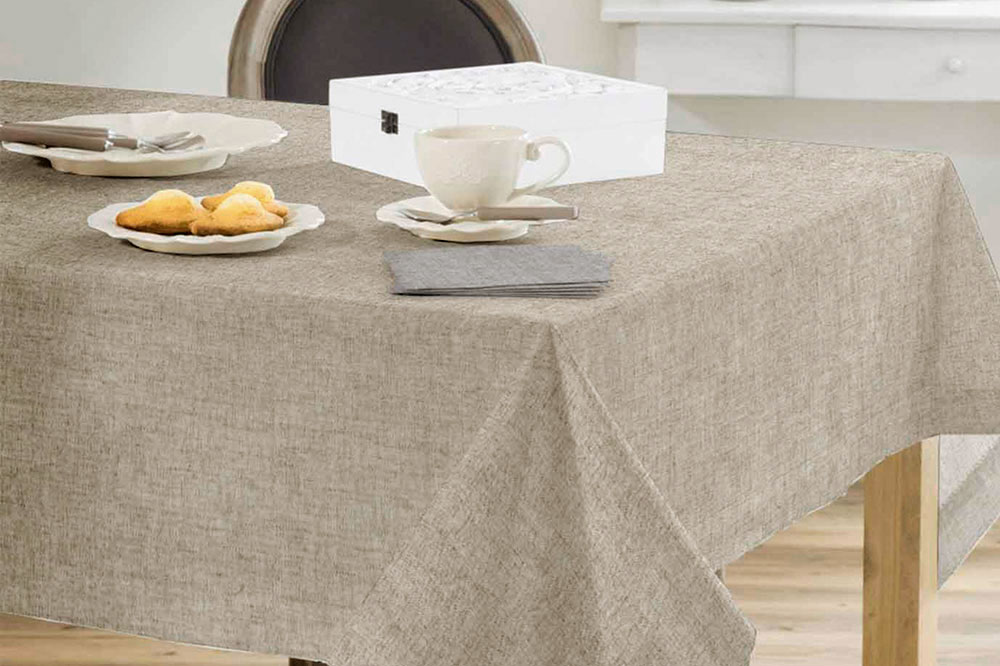 Deko-Outdoorstoff - Leinenoptik