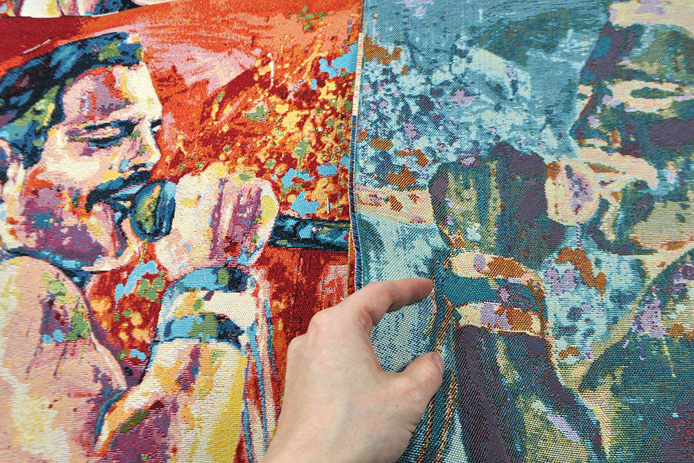 Gobelin-Panel - Freddy - 47 x 47 cm