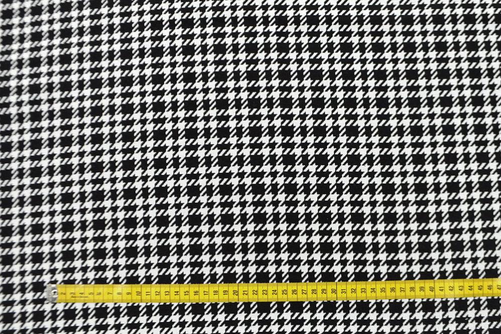 Jacquard-Dekostoff - Pepita Noir