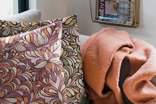 Baumwoll-Dekostoff - Floral Boho