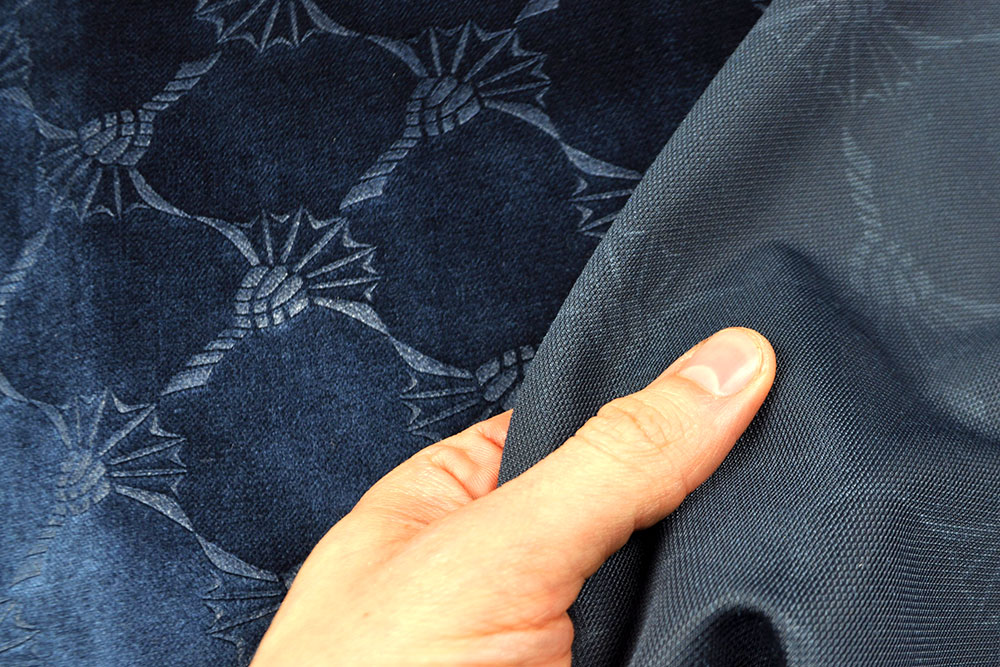 JOOP! - Kornblumen-Samt - Velvety - Nachtblau