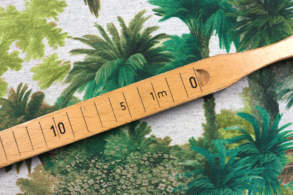 Dekostoff Leinen - Urwald