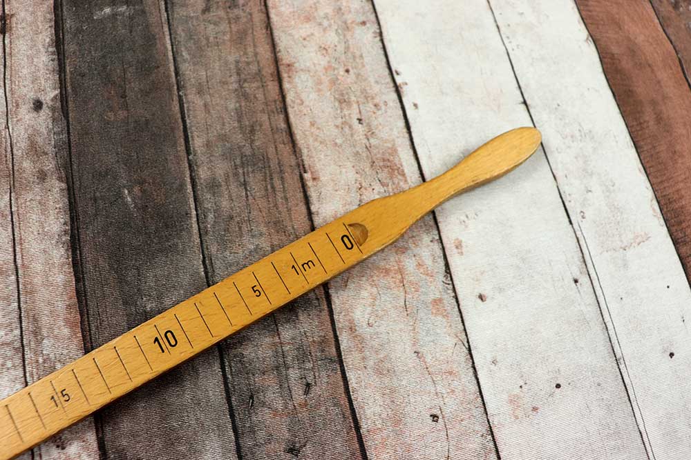 Dekostoff Teflon - Holzbrett Vintage