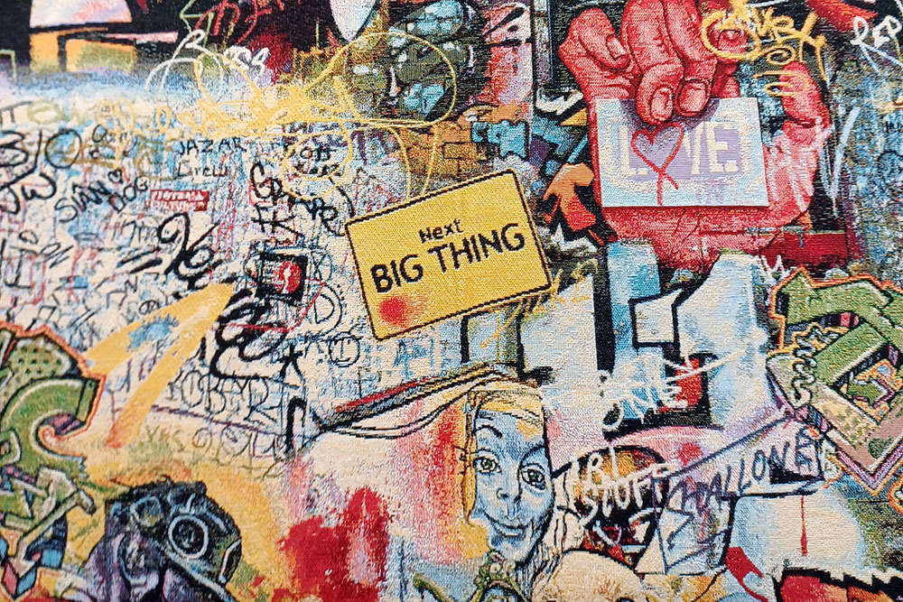 Gobelin-Stoff - Street Art