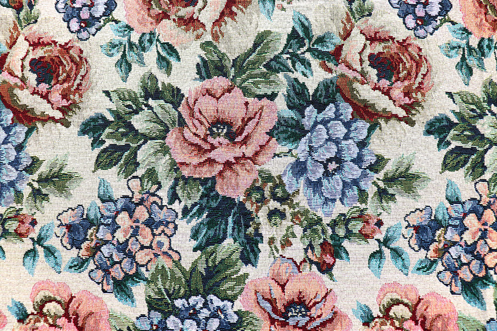 Gobelin Basic - Flowers - Creme