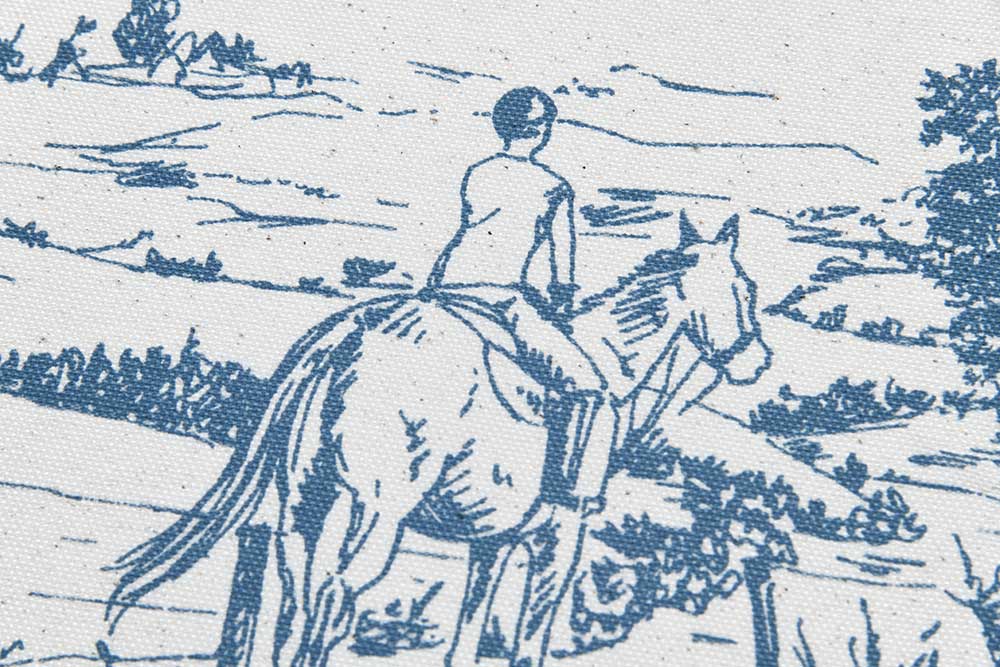 Dekostoff - Toile - Ausritt