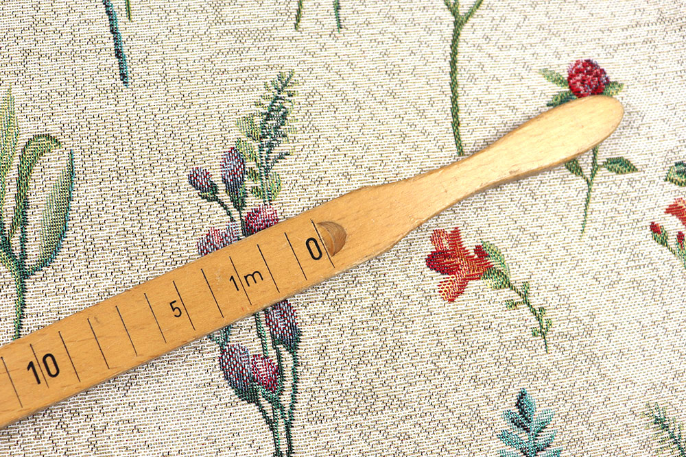 Gobelin Leinenoptik - Blümchen