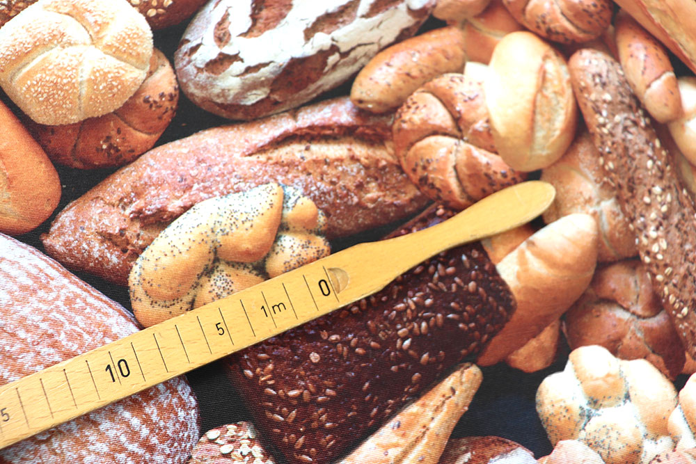 Dekostoff Premium - Brötchen Traum
