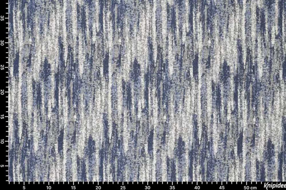 Gobelin Basic - Stripey - Jeansblau