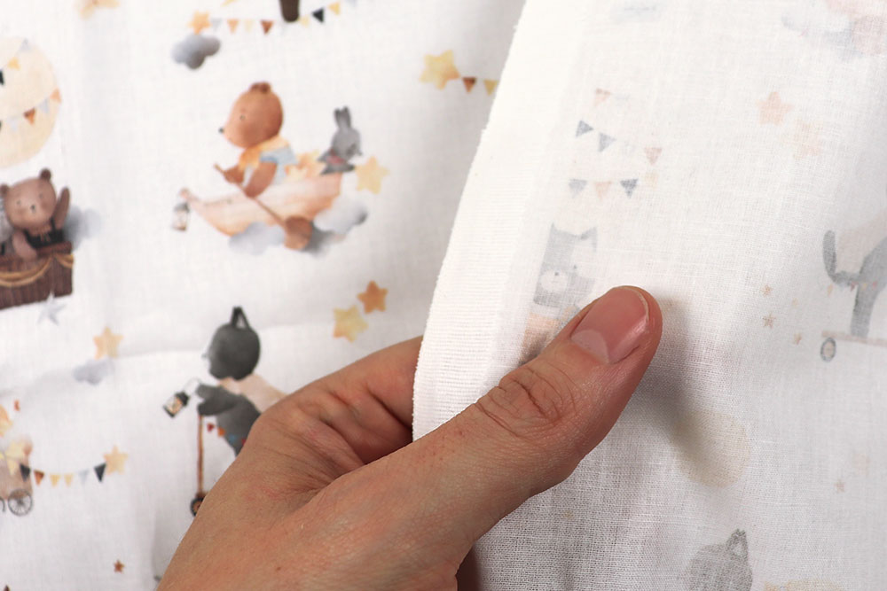 Baumwollstoff - Luna Bär