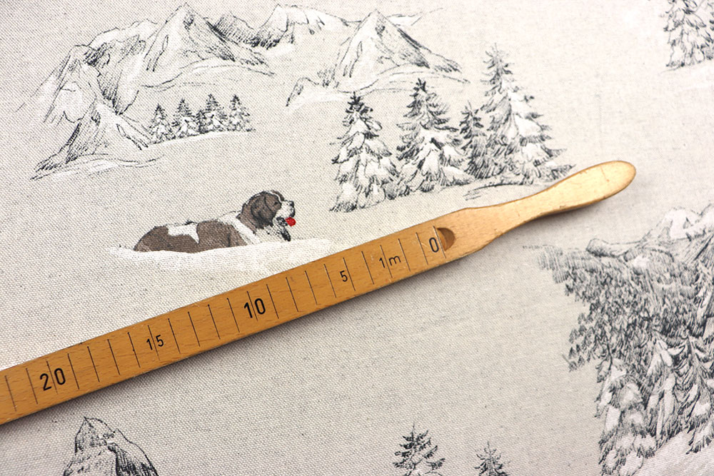 Dekostoff - Hüttenzauber