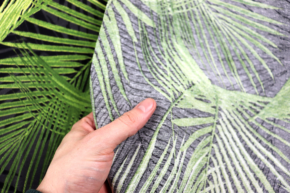 Dekostoff - Palmblätter