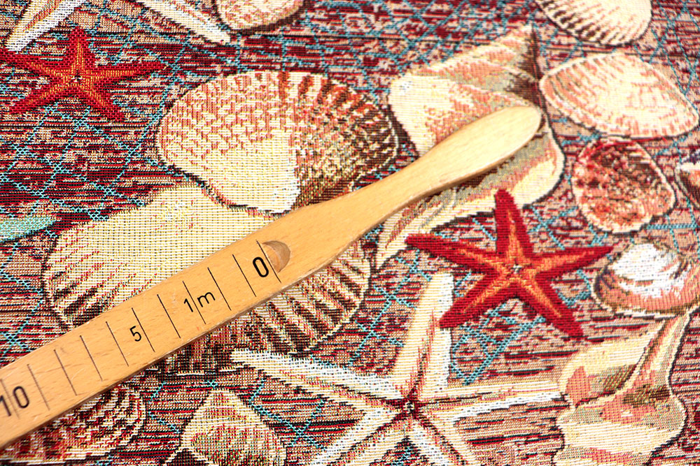 Gobelin - Muscheln und Seesterne
