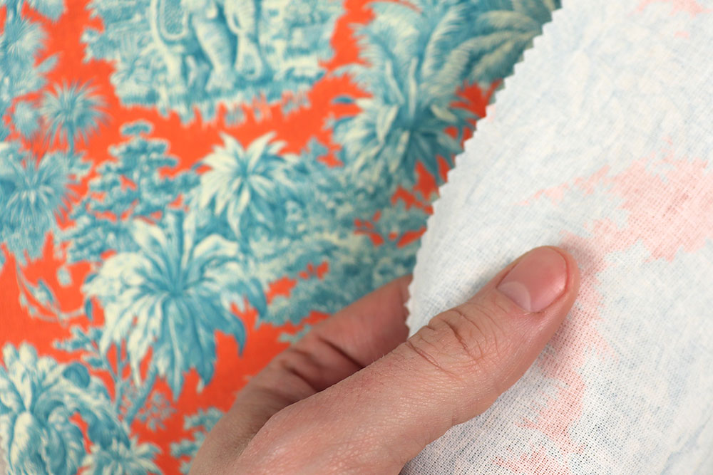 Baumwollstoff - Toile de Jouy - Mayani Terra