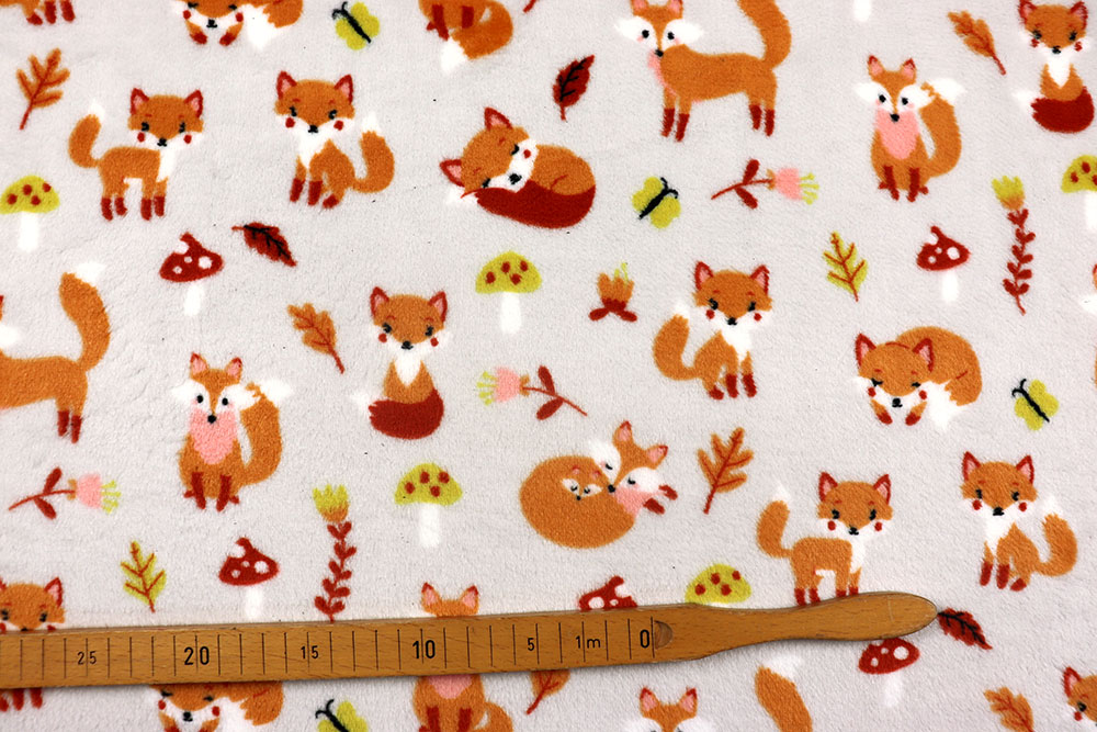 Wellness-Fleece - Süße Füchse