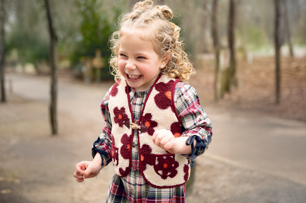 Sherpa Fleece - Berry Blossom