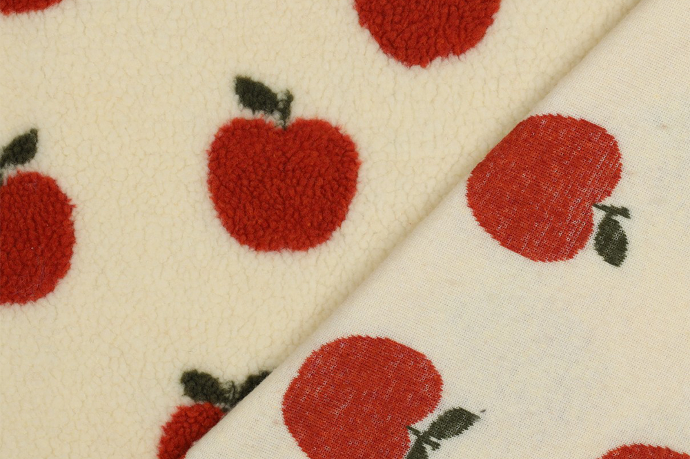 Sherpa Fleece - Apple Garden