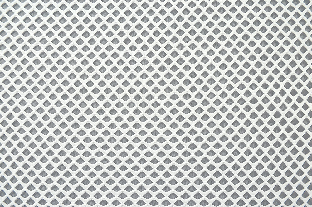 Netzstoff - Super-Elastik - Weiß