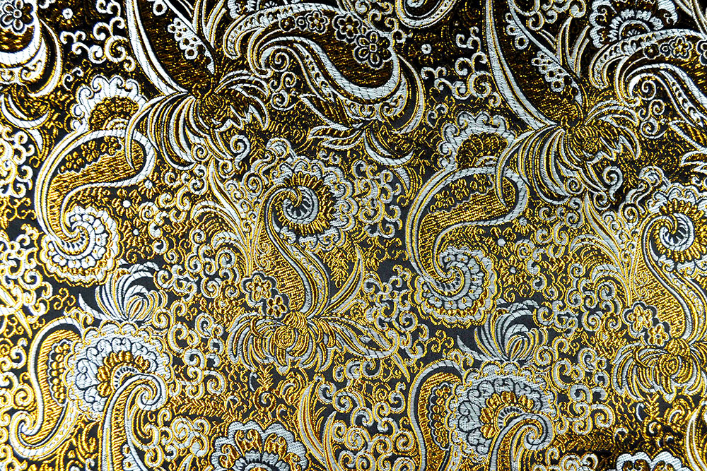 Brokat Maharadscha - Schwarz/Gold