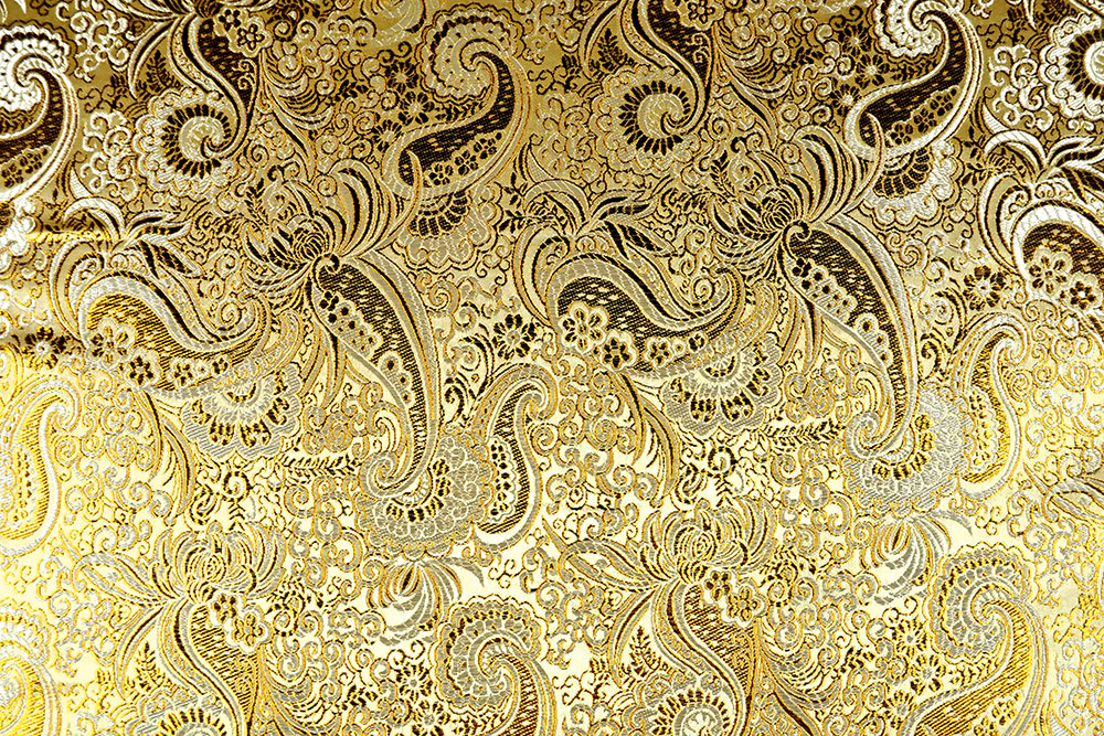 Brokat Maharadscha - Gold/Silber