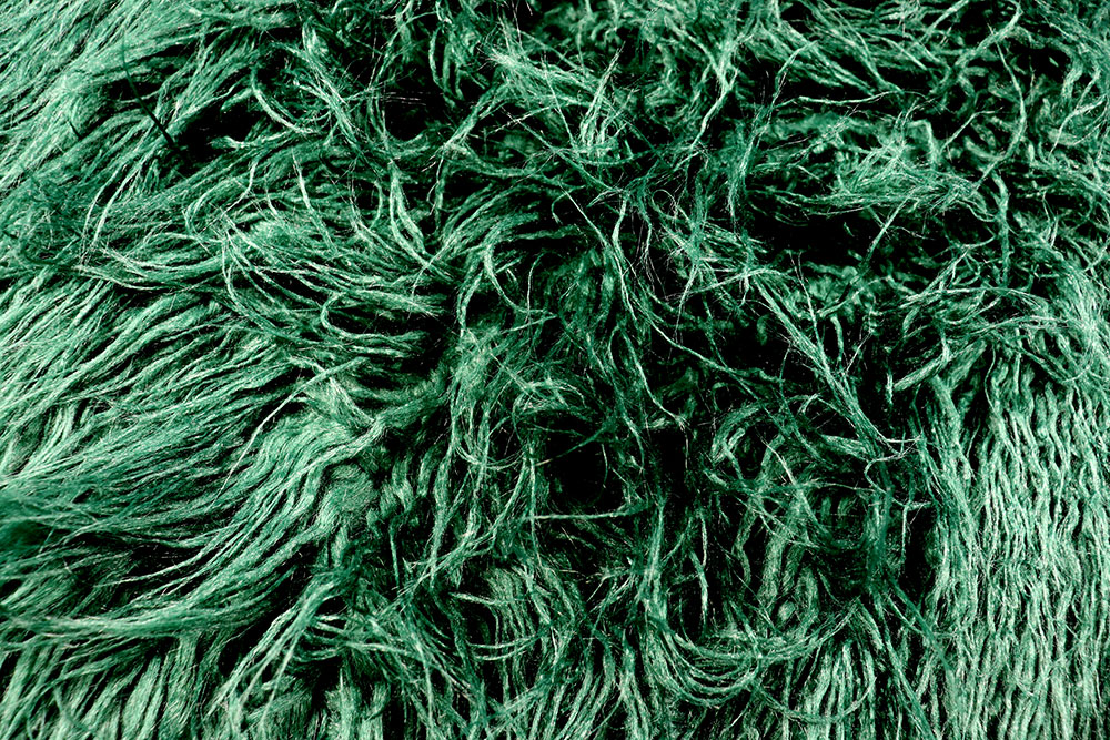 Langhaarfell - Tannengrün