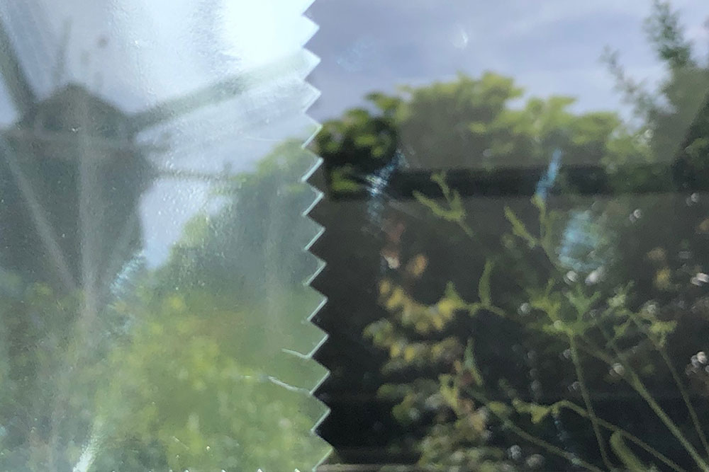 Sonnenschutzfolie - Silber - 45 cm